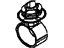 GM 13201198 Guide, Parking Brake Cable