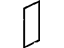 GM 25843918 Inner Center Pillar Insulation, Rear