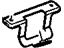 GM 94566387 Passenger Air Bag Center Bracket