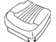 GM 12478990 Cover, Am7 - Rear Bucket/Split Seat Cushion