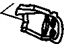 GM 12517069 Extension, Rear Passenger Side