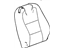 GM 23162191 Seat Back Cover, Front Passenger Side