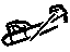 GM 20826121 Handle, Rear Quarter And Roof Rail Assist