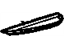 GM 22773235 Handle Cover, Black, Rear Driver Side