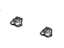 GM 11546384 Clip, Evaporation Emission System(Fuel Tank End)