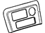 GM 88987516 Bezel, Seat Separator Console