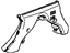 GM 25781505 Duct, Air Distributor, Front