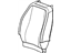 GM 20890177 Seat Back Cover, Black, Front