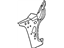 GM 20636331 Hinge Pillar, Driver Side