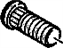 GM 94471386 Stud,Front And Rear Wheel