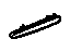 GM 5977554 Reflector, Rear