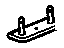 GM 15160249 Reinforcement, Floor And Toe Panel, Rear