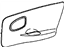 GM 21304096 Insert Kit, Rear Side Door Trim