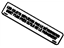 GM 15061343 Caution Label