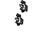 GM 12129666 Retainer, Chassis/Engine Wiring Harness, Black