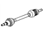 GM 22717558 Axle Assembly, Rear Driver Side