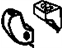 GM 25999625 Bracket, Bumper/Fascia Mounting, Rear