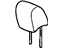 GM 25941743 Headrest, Driver Side