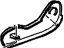 GM 12534458 Cover, Front Seat Back Reclining, Passenger Side