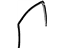 GM 42550301 Run Weatherstrip, Front Driver Side