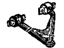 GM 10332512 Upper Control Arm, Rear Passenger Side