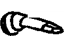 GM 95017971 Recline Handle, Black