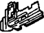 GM 20696618 Reinforcement, Front Passenger Side