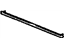 GM 10430410 Body Side Molding, White, Rear Center Driver Side