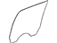 GM 15175369 Door Glass, Rear Driver Side