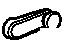 GM 96951478 Window Handle, Black