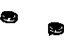 GM 20623479 Headrest Pad Retainer