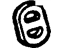 GM 90352773 Ring, Exhaust Pipe