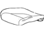 GM 42473809 Cover, Front Seat Cushion, Black