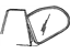 GM 10256682 Mirror Outside, Rear Passenger Side