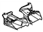 GM 10423209 Air Inlet Duct, Passenger Side