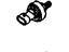 GM 96184588 Lateral Accelerometer Sensor