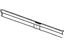 GM 15913762 Rear Glass Molding, Titanium, Lower