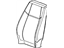 GM 20849918 Cover, Front Seat Back And Back Of Back, Gray, Driver Side