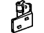 GM 22583167 Upper Hinge, Front Driver Side