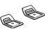 GM 12371495 Mat Package, Front Floor Mat (Vinyl)
