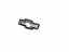 GM 84161329 Emblem, Black, Front