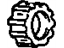GM 10040824 Hub Cap