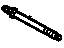 GM 11519469 Stud-Heavy Hexagon Flange Head Double End