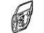 GM 19210419 Door Shell, Rear Driver Side