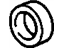 GM 15595151 Wheel Bearings, Front Inner