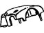 GM 22592435 Trim Cover