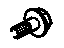 GM 19149600 Caliper Assembly Bolt, Rear