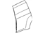 GM 20890799 Door Shell, Rear Passenger Side