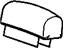GM 88976646 Headrest Cover