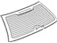 GM 21172040 Lift Gate Glass